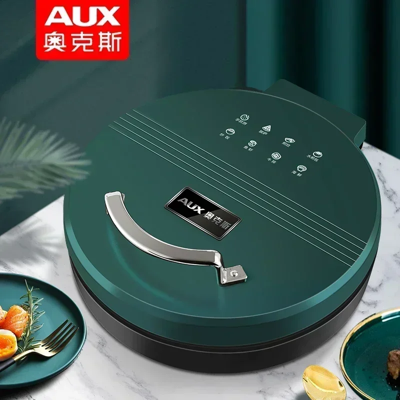 Electric Baking Pan Crepe Maker Machine Double Sided Heating Pancake Pan Electric Skillets Pizza Tortilla Maker 220V