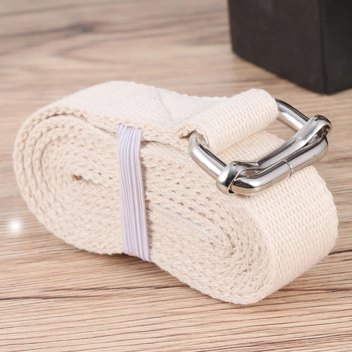 

1pc Yoga Stretch Belt 1.2 Meter Pure Cotton Adjustable Fitness Band For Women Men Portable Exercise Strap Stretch Band For Yoga