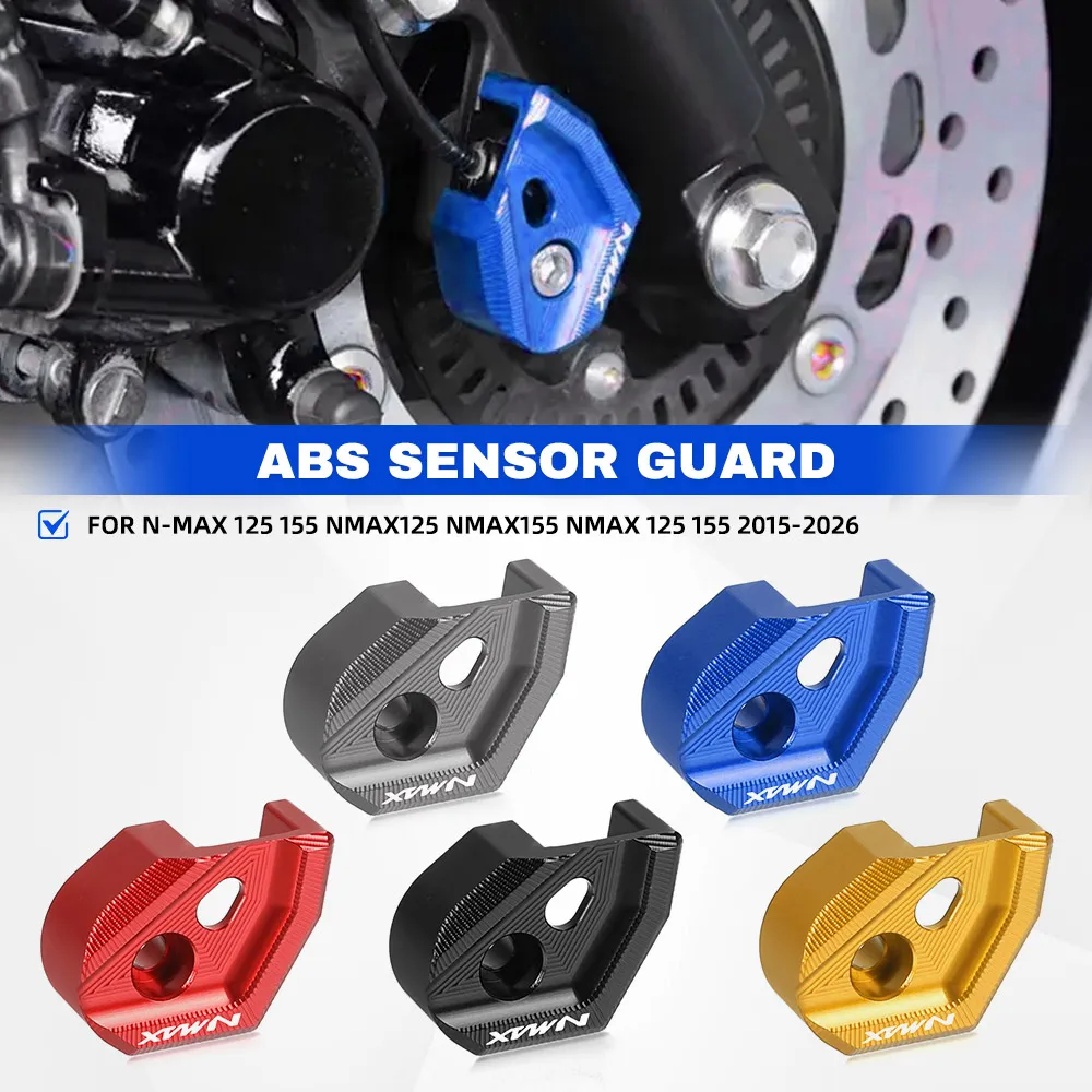 

Front Wheel ABS Sensor Protection Cover Cap Guard Protector For YAMAHA N-MAX 125 155 NMAX125 NMAX155 NMAX 125 155 2015-2025 2026