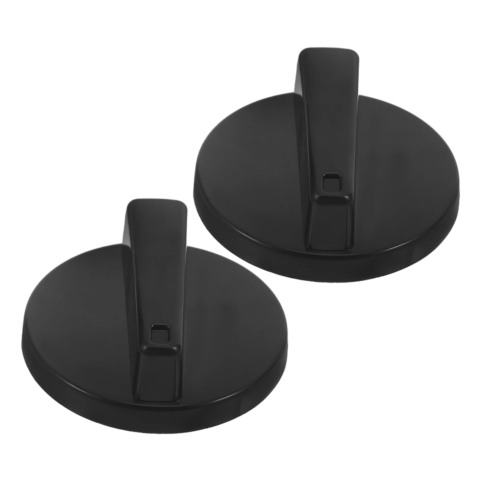 

2pcs Electric Pressure Cooker Knob Black Plastic Replacement Universal Microwave Oven Stove Fan Timer Control Switch Rice