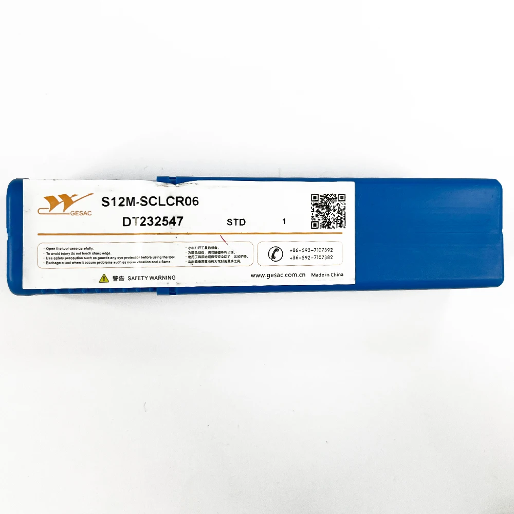HUAZHICHUN S12M-SCLCR06 그루빙 아버 툴 홀더, 보링 바 CNC 공구, 외부 터닝 공구, DT232547