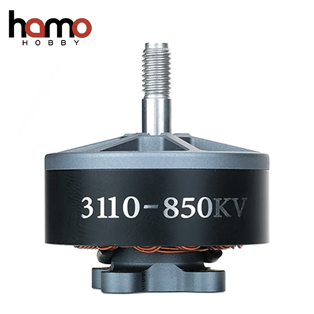 

Hamo HOBBY 3110 850KV 900KV Brushless Motor 6-8S LIPO for 9inch 10inch Propeller Long Distance RC FPV Drone