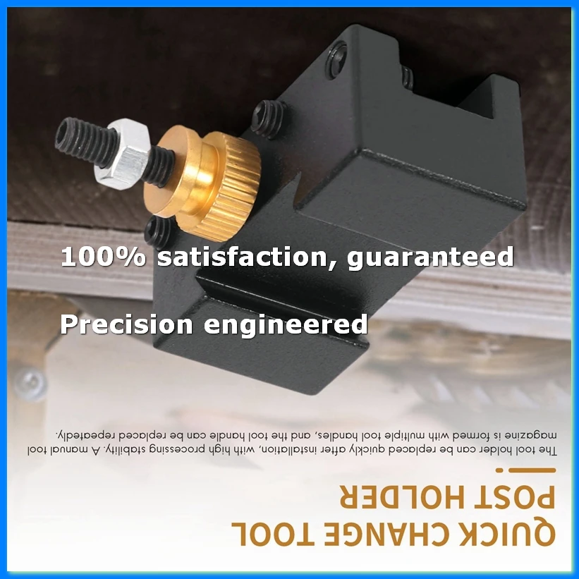 

3Pcs Mini Lathe Quick Change Tools Post Holder Kit (1/4-1/2Inch), CNC Boring/Turning/Facing Holder Set-A73M