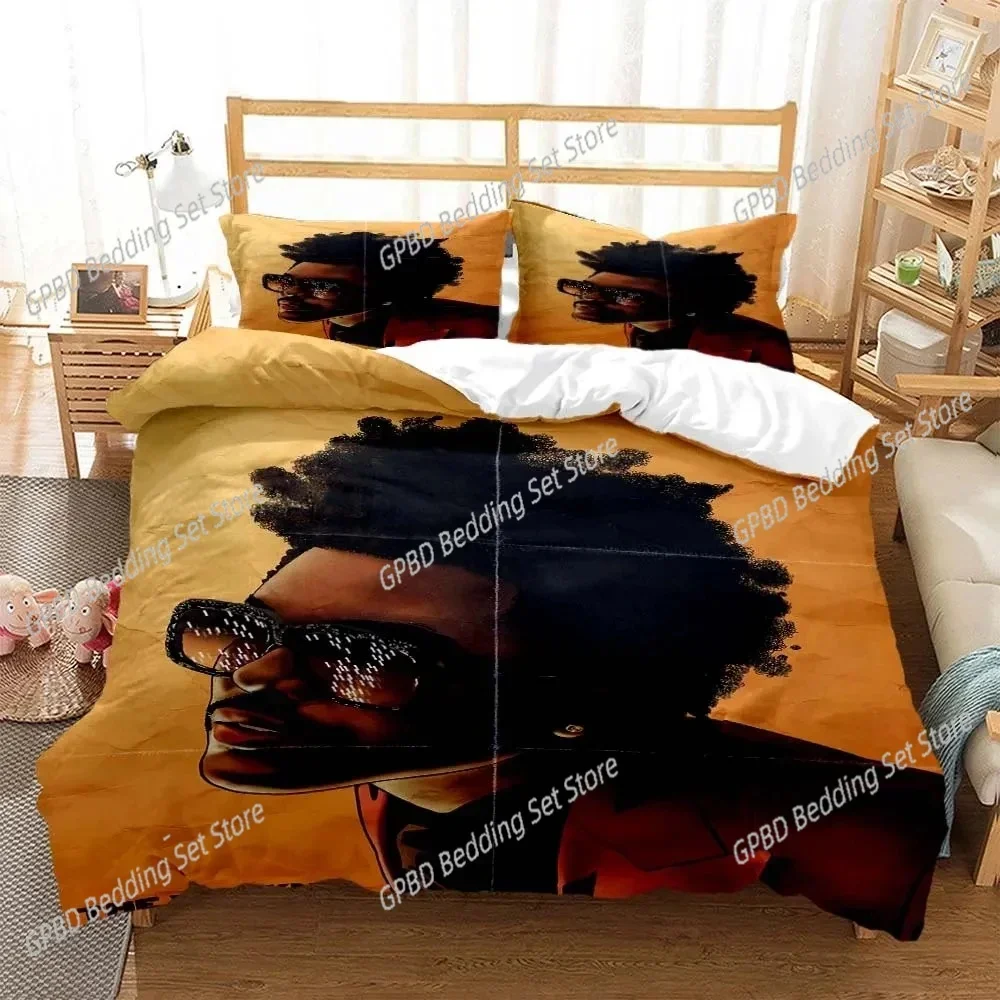 Die Weeknd pop singer 3D NEW Duvet Cover Pillowcase Bedding Set Adult Boy Girl Bedroom Decoration Children Single Double Large