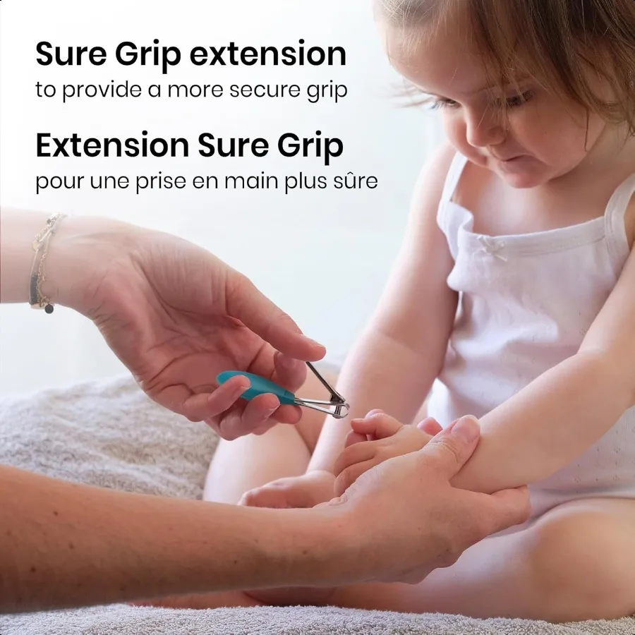 セーフティ・ファースト 折りたたみ式爪切り 2個入り 色は異なる場合があります