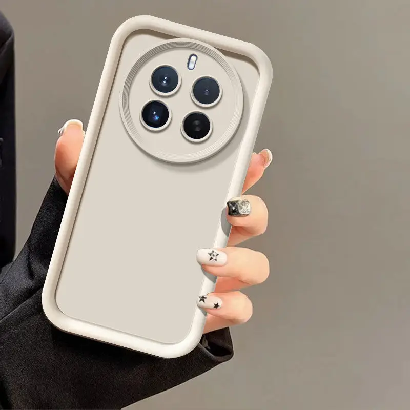 Dopamine Skin Texture Case For Realme 12 X Pro Plus Pro Lite Realme 11 X Realme10 Luxury Silica Gel Anti Fall Measures Case