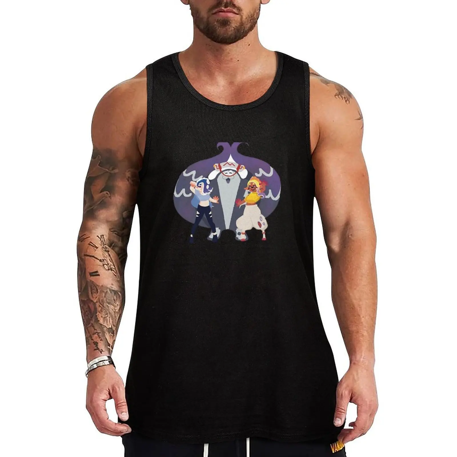 

Deep Cut funny Tank Top sports vest anime top Gym clothes