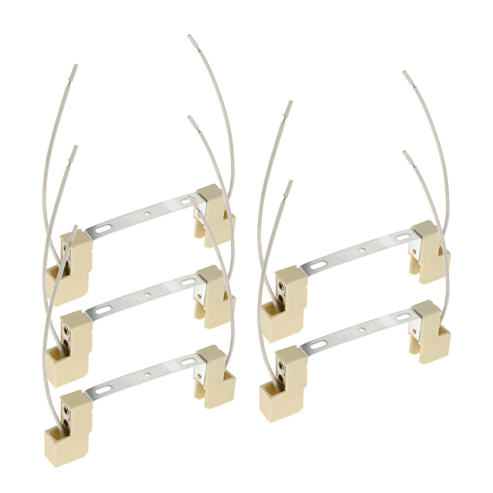 

5 шт. переменного тока 110-250 В 118 мм R7s, патрон для лампы, двусторонний керамический держатель лампочки, R7s, разъем преобразователя лампы