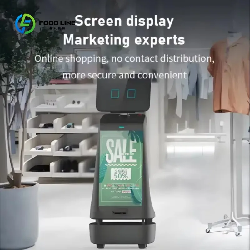 Customized Open Autonomous Robot Platform Self-Driving Food Delivery Robot for Restaurant Hotel Commercial Delivery Robots