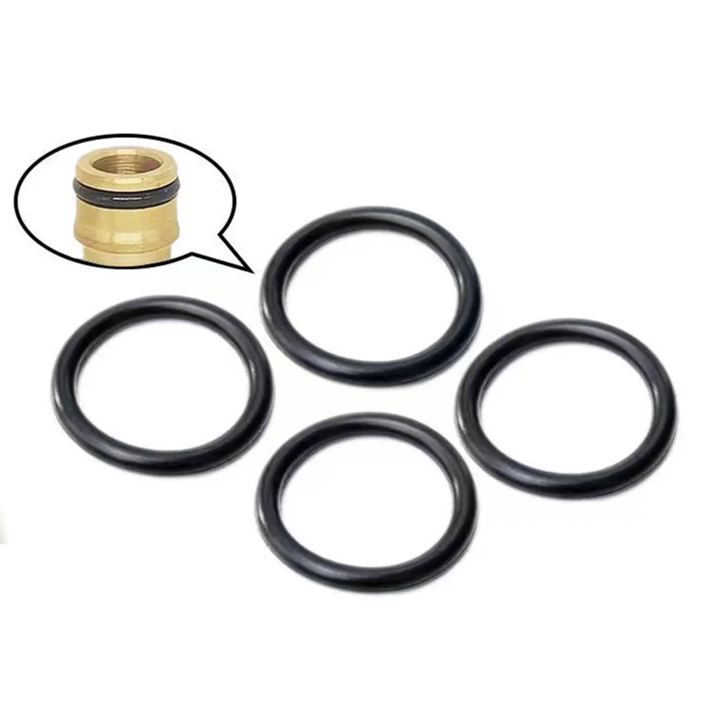 50PCS Garden Hose Connectors Garden Water Pipe Pacifier Connector Black O-Ring Sealing Leather Ring Garden Tool