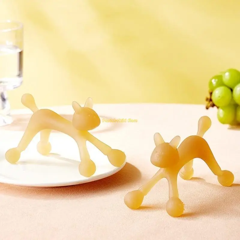 لعبة WXTD Leagh for Baby على شكل لعبة Teother Toy Silicone Baby Teether Silicone Teether teether للأطفال الصغار الأطفال