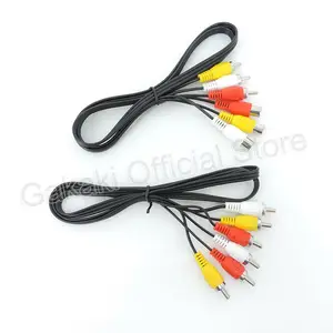 1 م / 1.5 م / 3 أمتار 3 RCA ذكر إلى 3 RCA ذكر أنثى مركب موصل الصوت والفيديو AV تمديد الكابلات أعلى 10 مبيعات قضيب قابل للتمديد بطول 3 أمتار - رقم 7