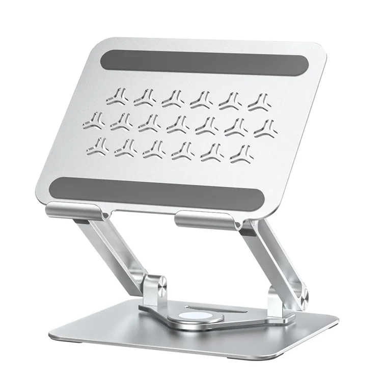 360 Rotating Aluminum Tablet Stand Heavy Duty Height Angle Adjustable Metal Holder For iPad Pro