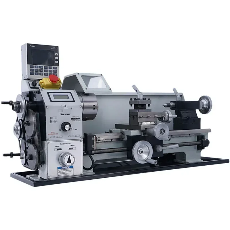 المحمولة 220 فولت متعددة الوظائف آلة خرط تعمل بالتحكم الرقمي بواسطة الحاسوب مايكرو متر آلة نجارة معدنية صغيرة أداة 220 فولت المنزلية الصغيرة حبة الآلات