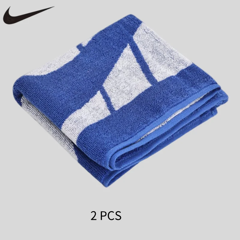 Nike Sweat Absorbent Cotton Towel For Gym Fitness Daily Training Workout 2 PCS N1013385172MD+N1013385172MD