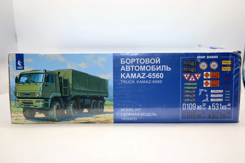 НОВЫЕ модели AVD: Масштабная модель грузовика КамАЗ 6560 (ВССР) 1:43 литая под давлением набор для сборки 1435AVD неразобранные игрушки коллекционирования
