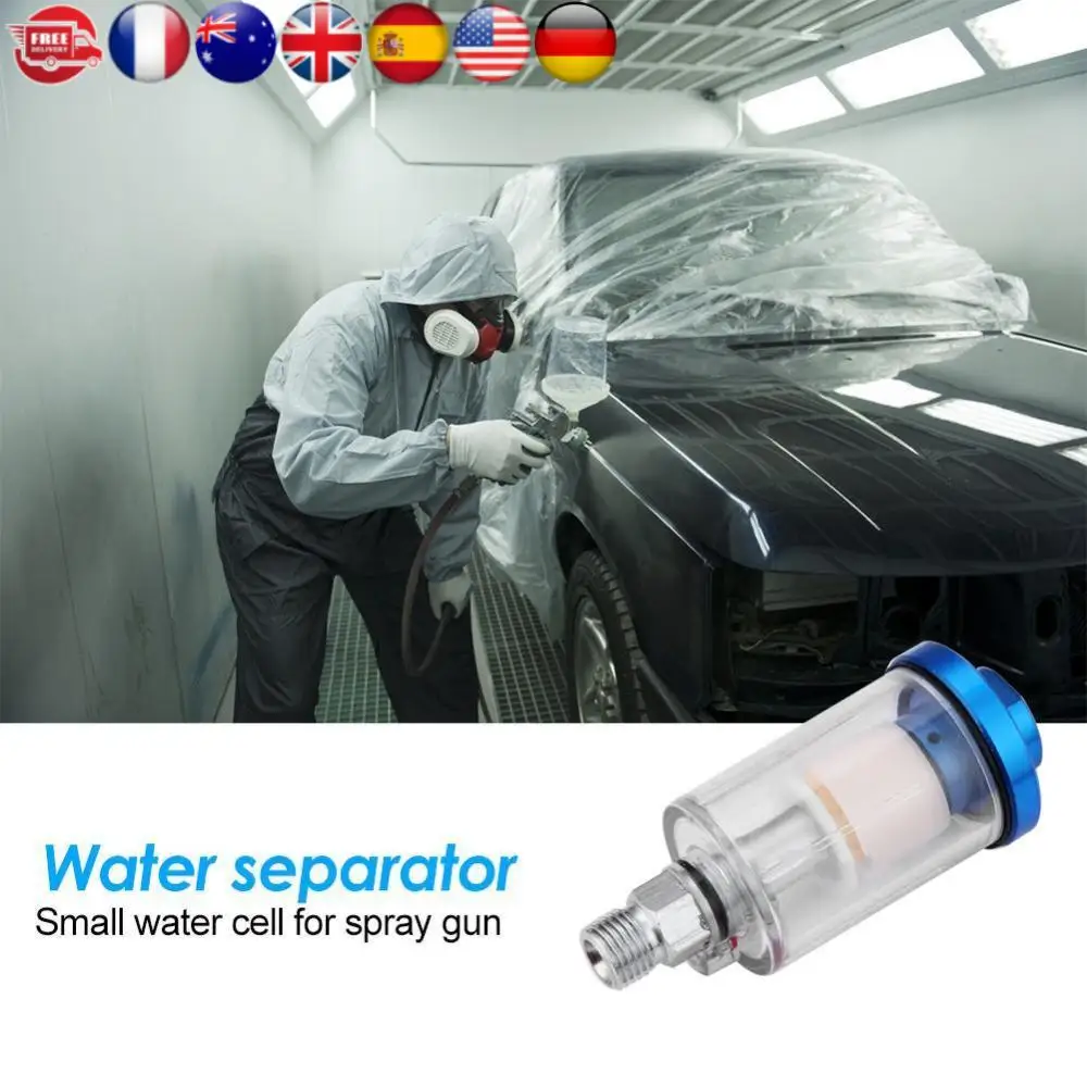 Separatore olio acqua da 1/4 di pollice in linea per filtro pistola per vernice spray aria compressore
