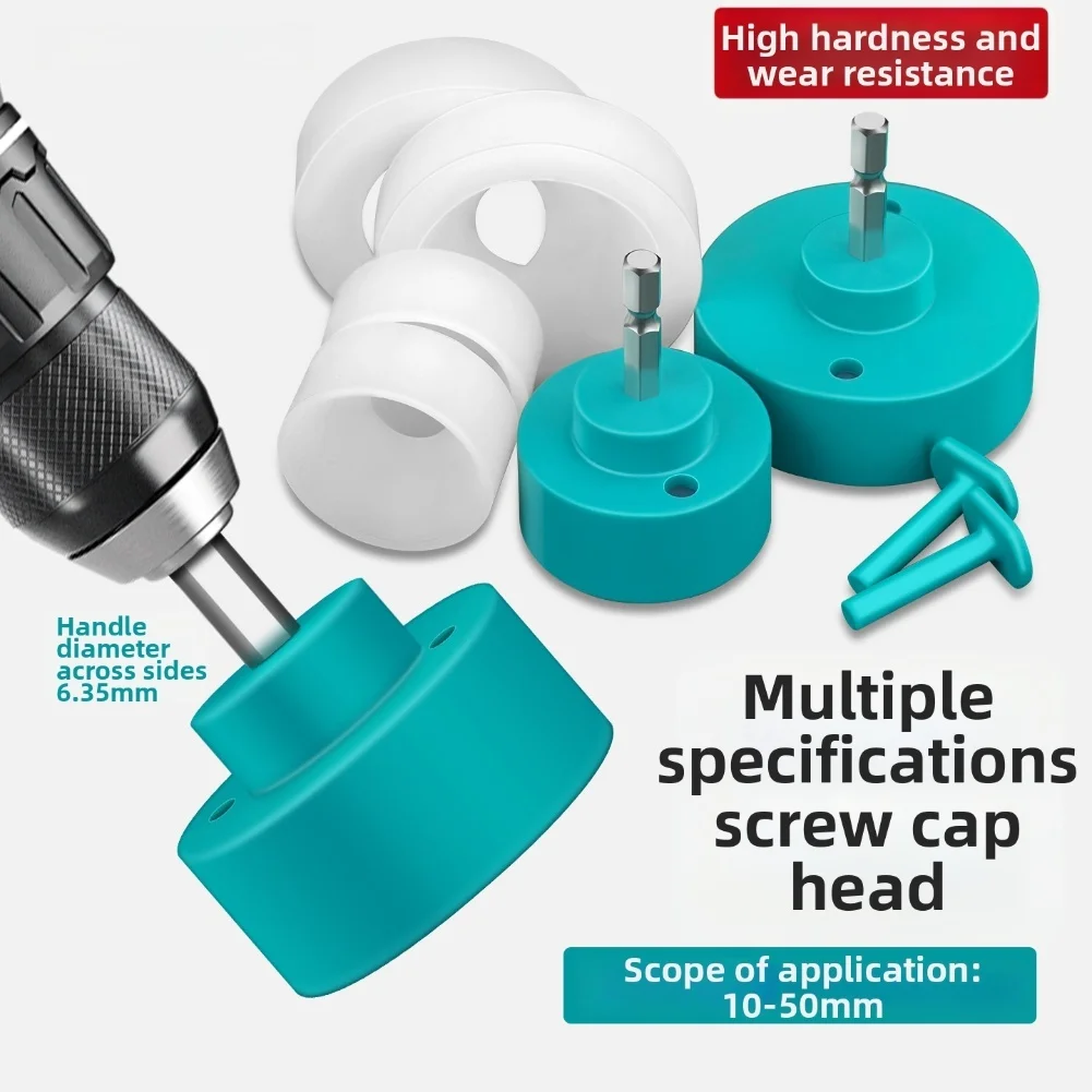 

1pc Capping Machine Capping Head Screw Capping Head Press Cap 10-40mm Fastening Head Outer Diameter Bottle Capper For Power Dril