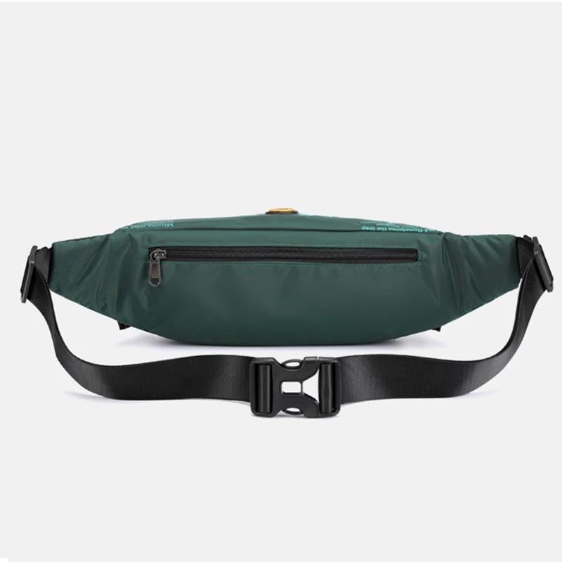 Waist Fanny Pack Hip Belt Bag for Men Military Anti-theft Running Nylon Male Travel Cross body Sling Chest Pack Bum Bag