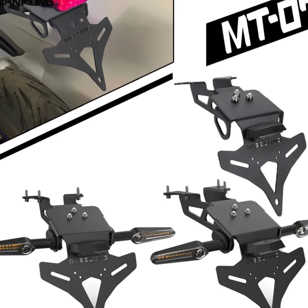 

Fender Eliminator Registration Bracket and turn signal light set For Yamaha MT-07 Tracer / Tracer 700 GT /Tracer 7 GT 2016-2024