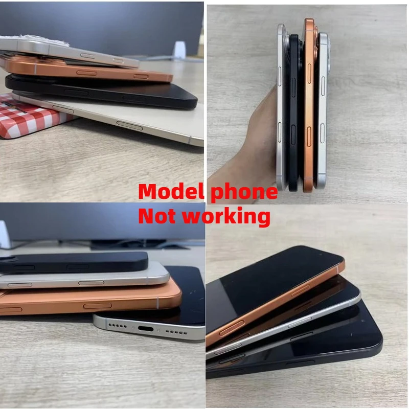 

CASE Display Toys Fake Mobile Phone For Phone 17 Air 17 Pro Max 17Pro Max 17Pro Model Dummy Cell Phone Not Working Counter