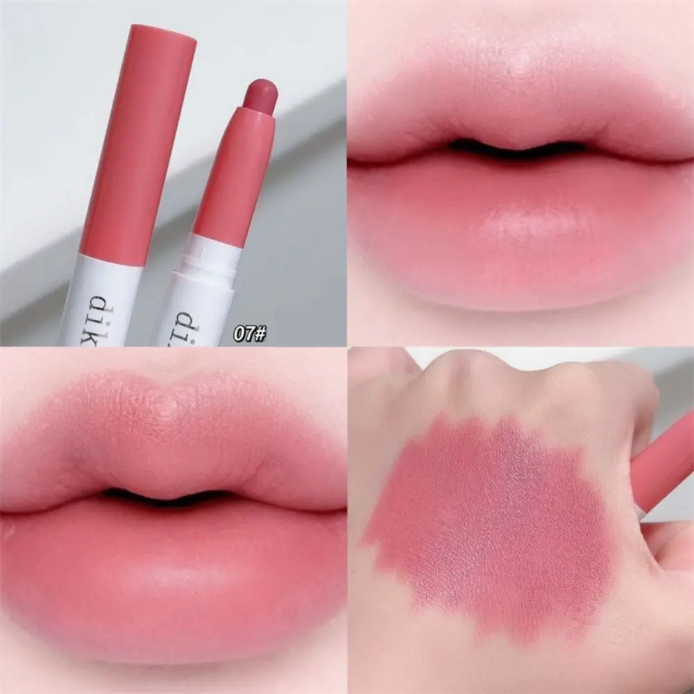 10 Colors Matte Lipliner With Sharpener Natural Waterproof Lips Makeup Charming Long-lasting Lip Contour Lipstick Pencil