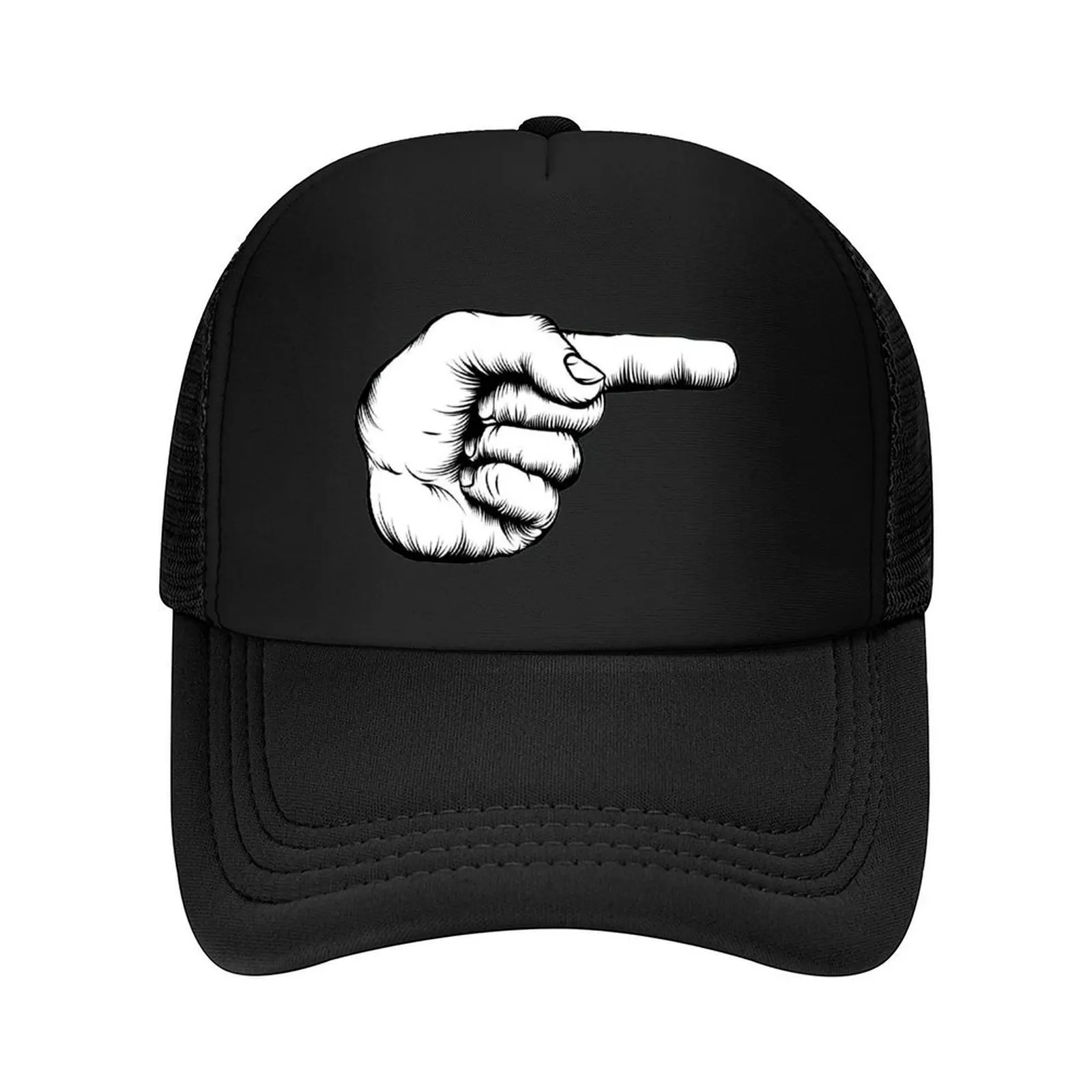 

the finger pointing Baseball Cap Golf Hat Man Luxury Man Hat Sunhat Rave Caps Women Men's