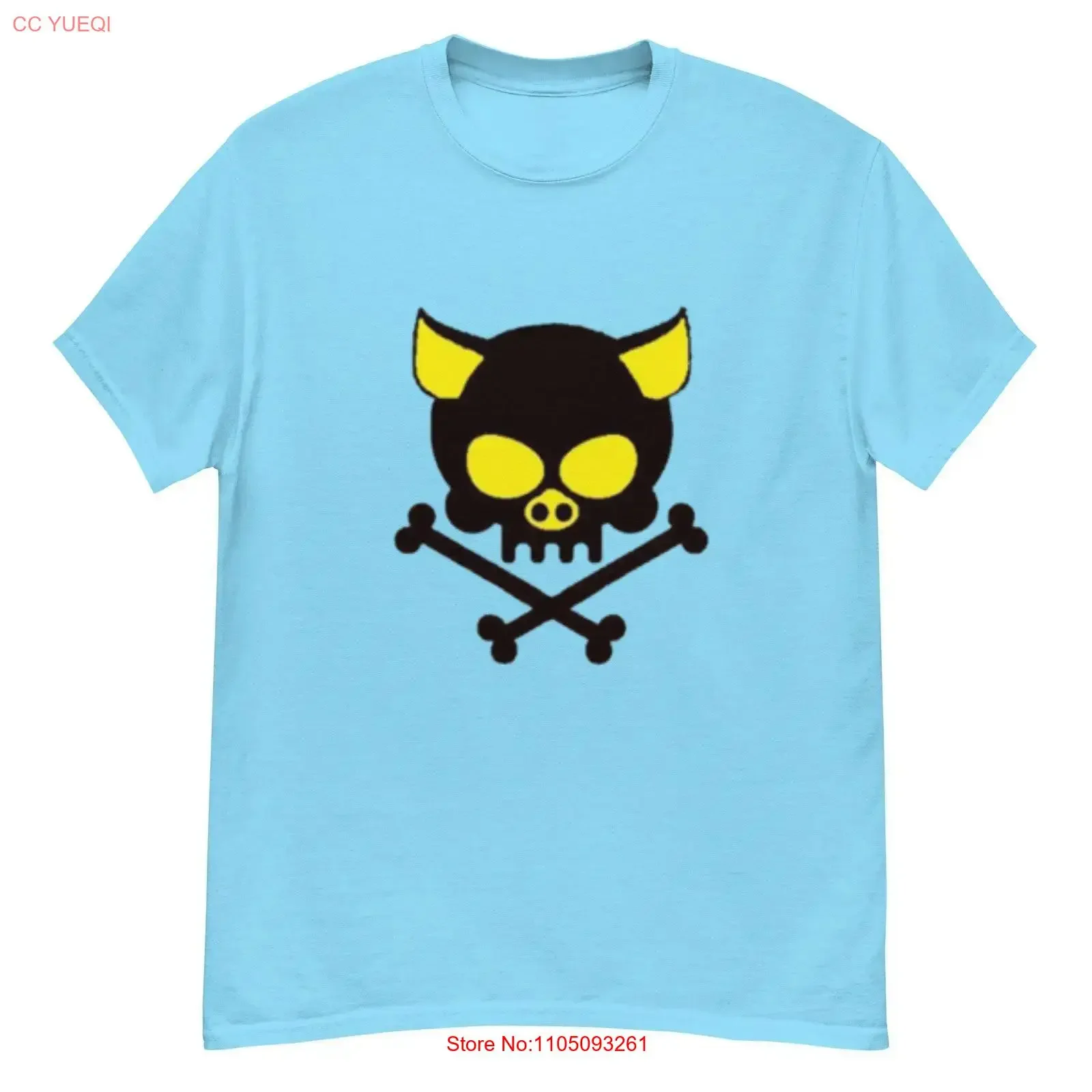 Мужская футболка Bad Piggy, винтажная стираная мягкая повседневная дышащая футболка для повседневной носки, универсальная растянутая футболка унисекс с графикой Мужская футболка Bad Piggy, винтажная стираная мягкая повседневная дышащая футболка для повседневной носки, универсальная растянутая футболка унисекс с графикой