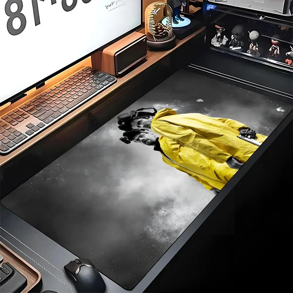 

Breaking Bad Mouse Desk Decor Pad Edge Big Gaming Locking Computer Gamer Large Rubber Art Mousepad Laptop Desk Mat