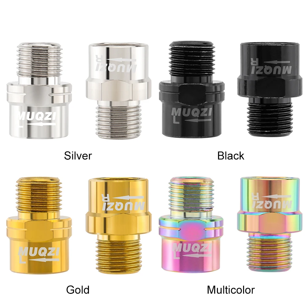 

MUQZI Pedal Extender Wear Resistant Bike Pedal Extender Adapter Anti Corrosion Left Right Signs Cycling Accessories