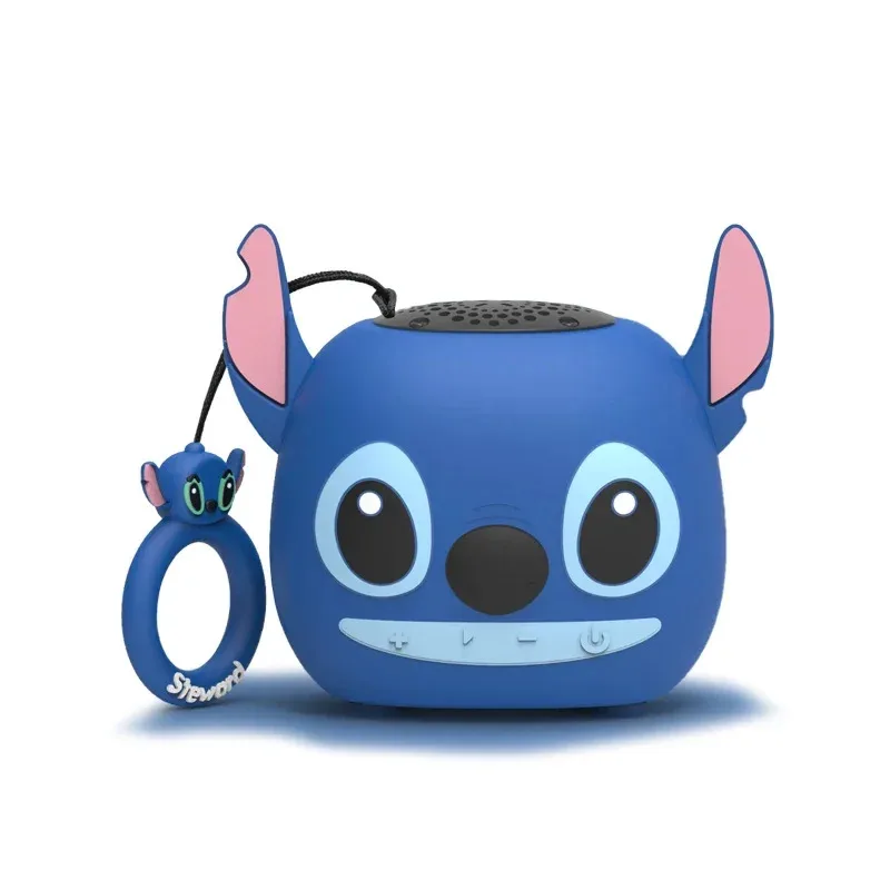 مكبرات صوت ديزني ستيتش الجديدة بلوتوث لاسلكية ثلاثية الأبعاد برأس غرزة مكبرات صوت مزدوجة HIFI ستيريو ثقيلة مناسبة، راديو Tf، Fm #2