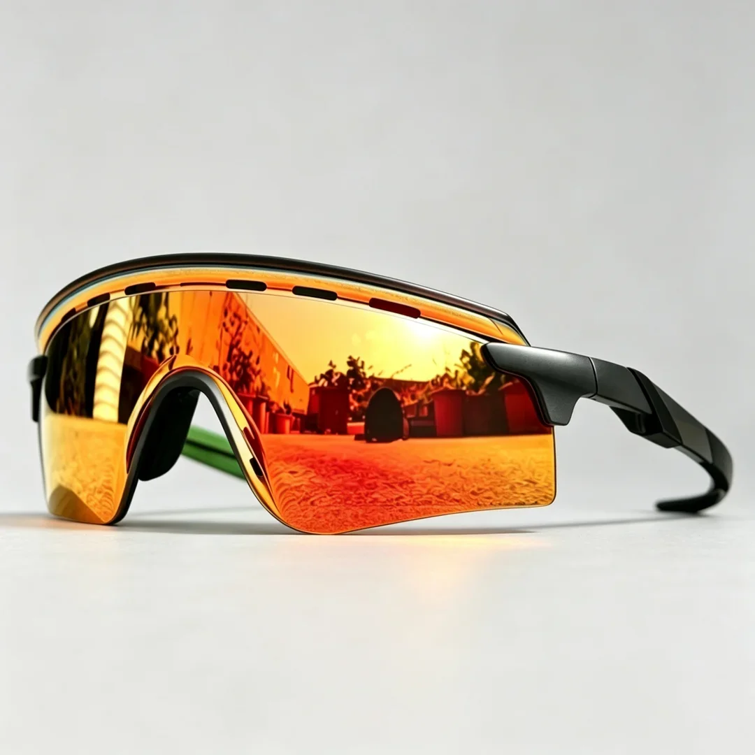 Luxury Brand Encoder Strike OO9235 UV400 Cycling Glasses Unisex Photochromic Polarized Sunglasses Outdoor Riding Driving Goggles