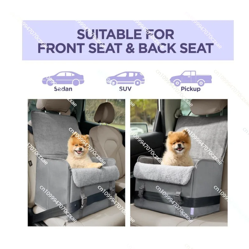 

Small Dog Car Chair Foldable Pet Car Seat Waterproof Puppy Heightened Car Seat