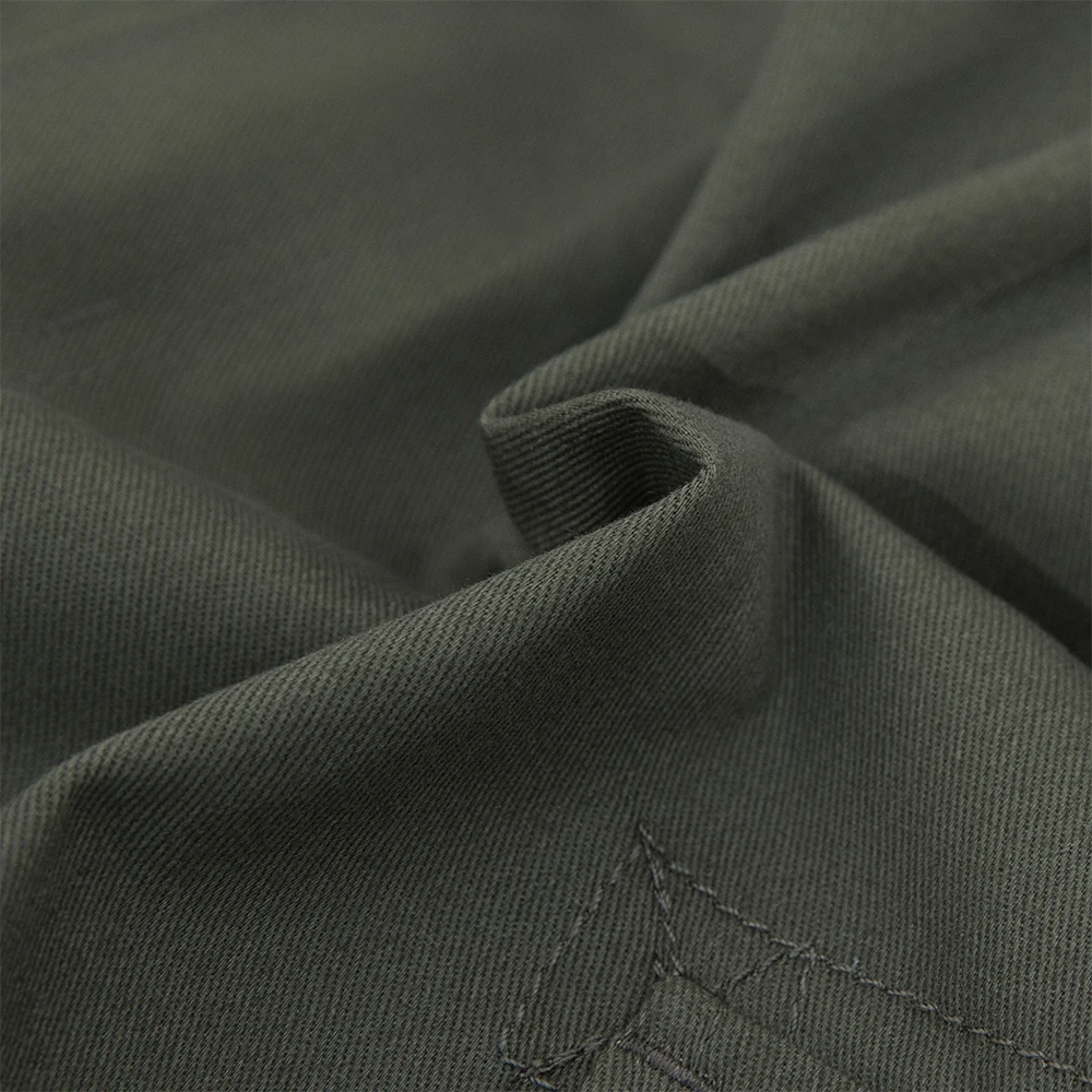 رجل البضائع القتالية السراويل ملابس العمل غير رسمية 100% القطن البضائع العادية نصف السراويل عالية الجودة في الهواء الطلق المشي لمسافات طويلة السراويل 6 جيوب