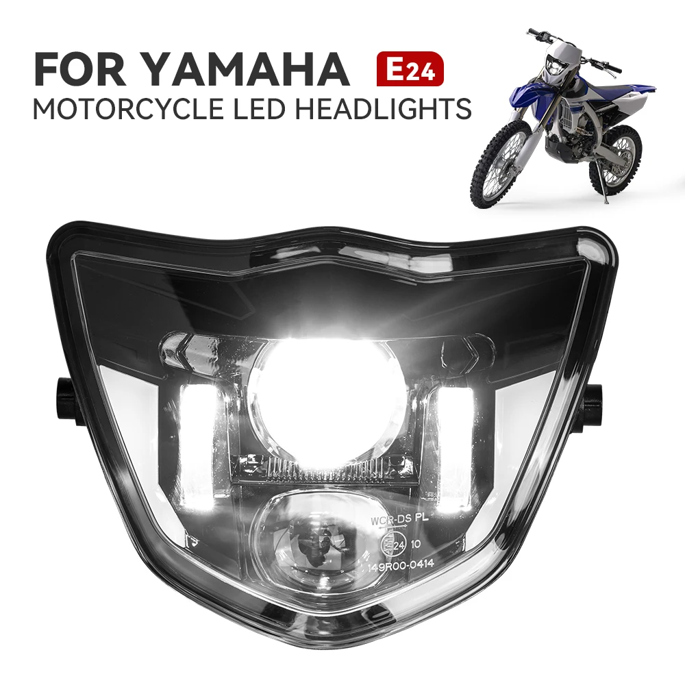 

Motorcycle Headlamp Headlight Assembly with DRL for YAMAHA WR450F WR250F WR 450F 250F LED Head Light WR450 WR250 F