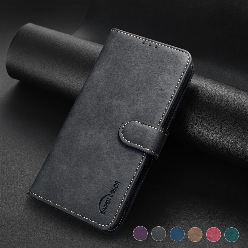 Luxury Leather Case For Moto G86 G84 G75 G67 G77 G56 G55 G54
