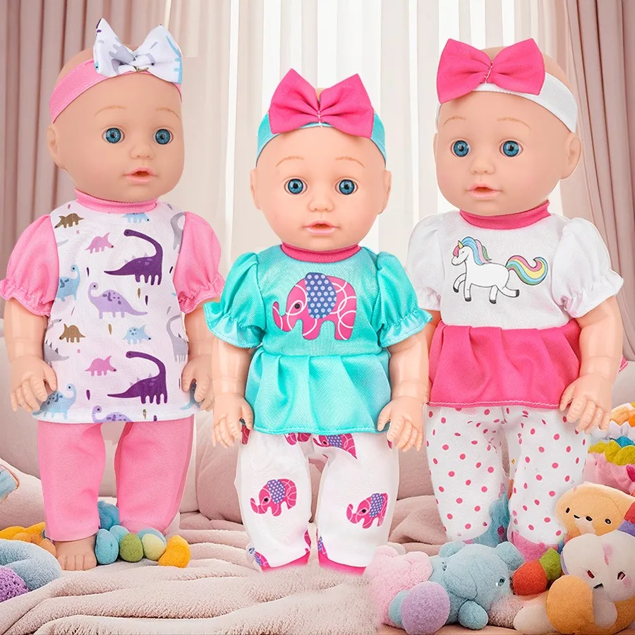 

Новая очаровательная кукла возрождения ребенка 30 см, кукла раннего образования, 12-дюймовая экологически чистая виниловая кукла, игрушка-компаньон, моющаяся dST-Q12
