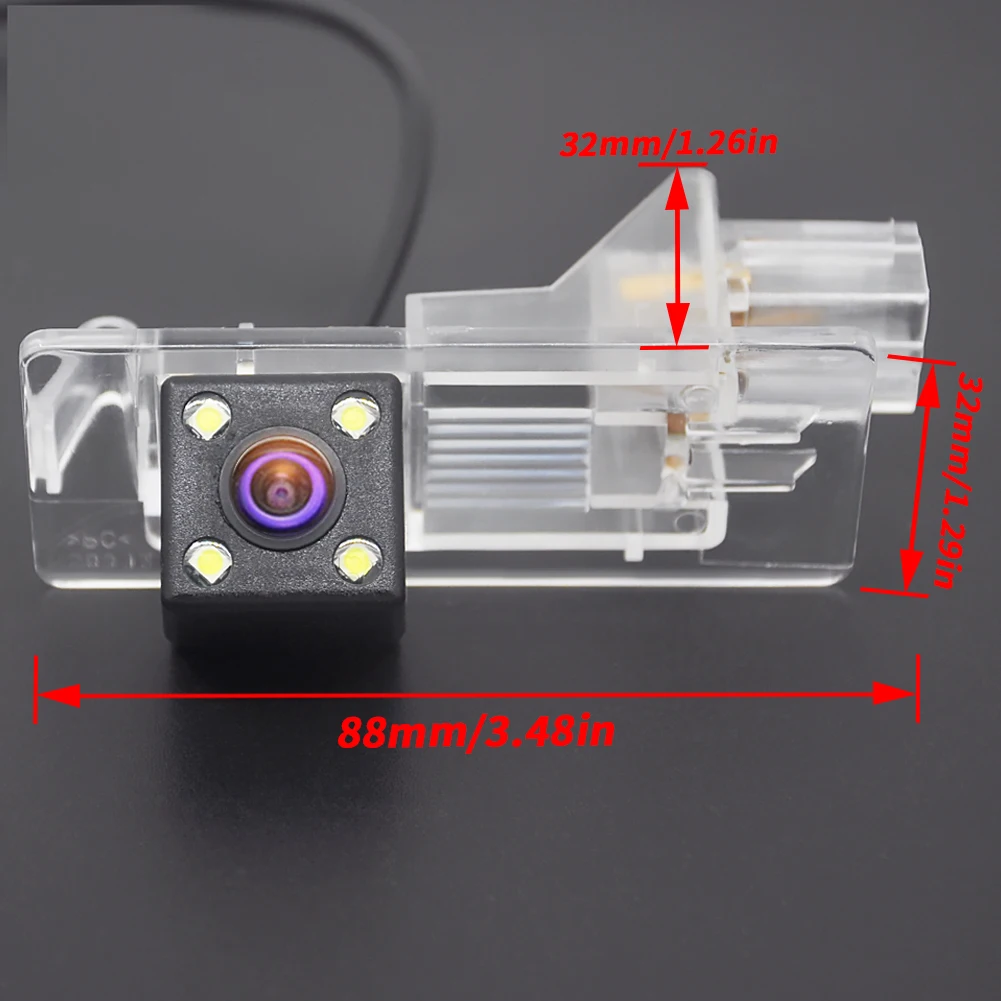 

Rear View Reverse Camera for Renault Fluence/Renault Clio 4 2014 2015 CCD waterproof night backup Parking camera