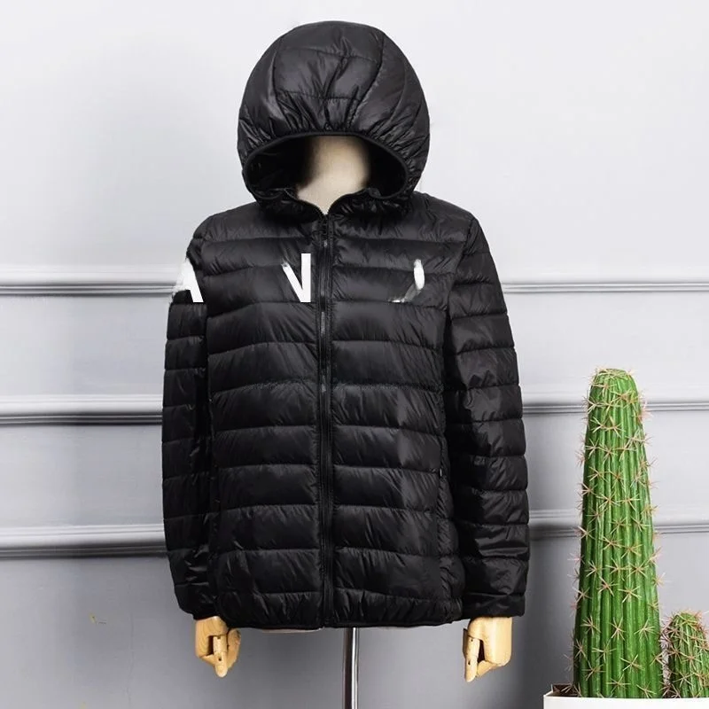 

Ультралегкая пуховая куртка из хлопка для женщин больших размеров, специальная увеличенная модель для мам, зимняя одежда, приталенный крой, молодежный тренд, повседневная носка