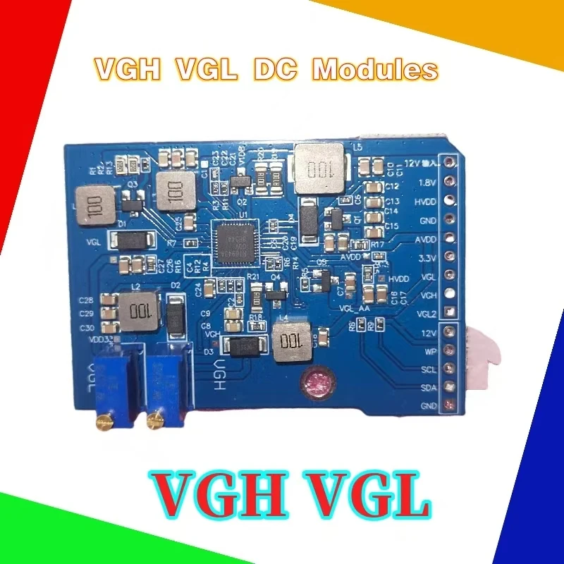 vgh vgl DC module repair LCD panel broken Y color abnormal horizontal line