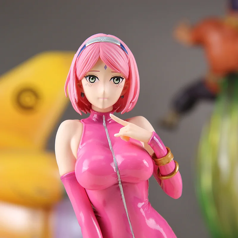 Naruto Haruno en Sakura GK draagbare anime-beelden, modellen in dozen en ornamenten ANIME HEROES Sakura-actiefiguur