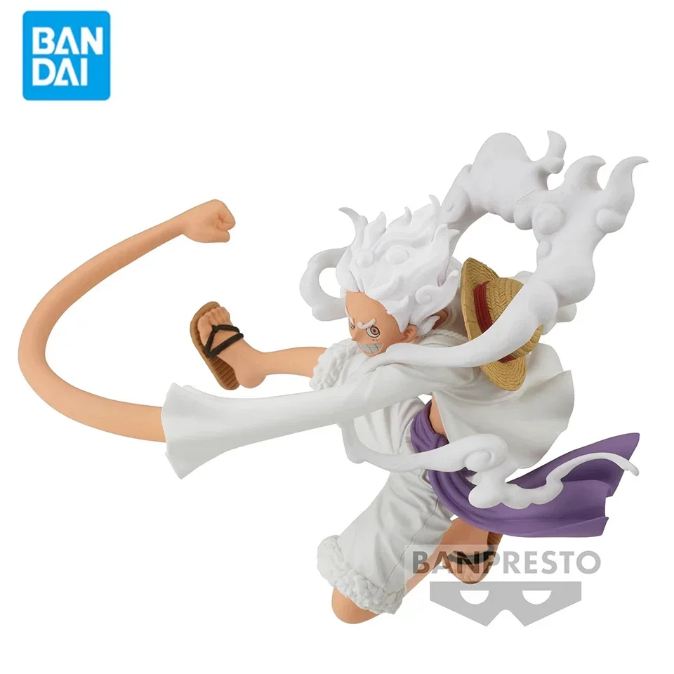 In Stock Original Bandai Banpresto One Piece 15cm Luffy Gear 5 Decoration Kawaii Anime Figures Toys Collection Children's Gifts