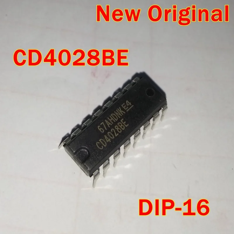 1Pcs to 100Pcs Cd4028Be Dip-16 New Original Bcd-To-Decimal Decoder