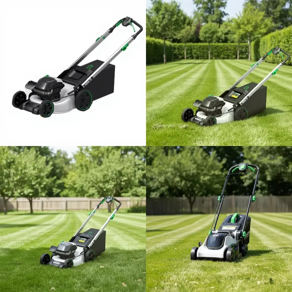 

Electric 4-Stroke Industrial & DIY Grade 24V 1500W Cordless Lithium Battery Lawn Mower with 30-40min Runtime