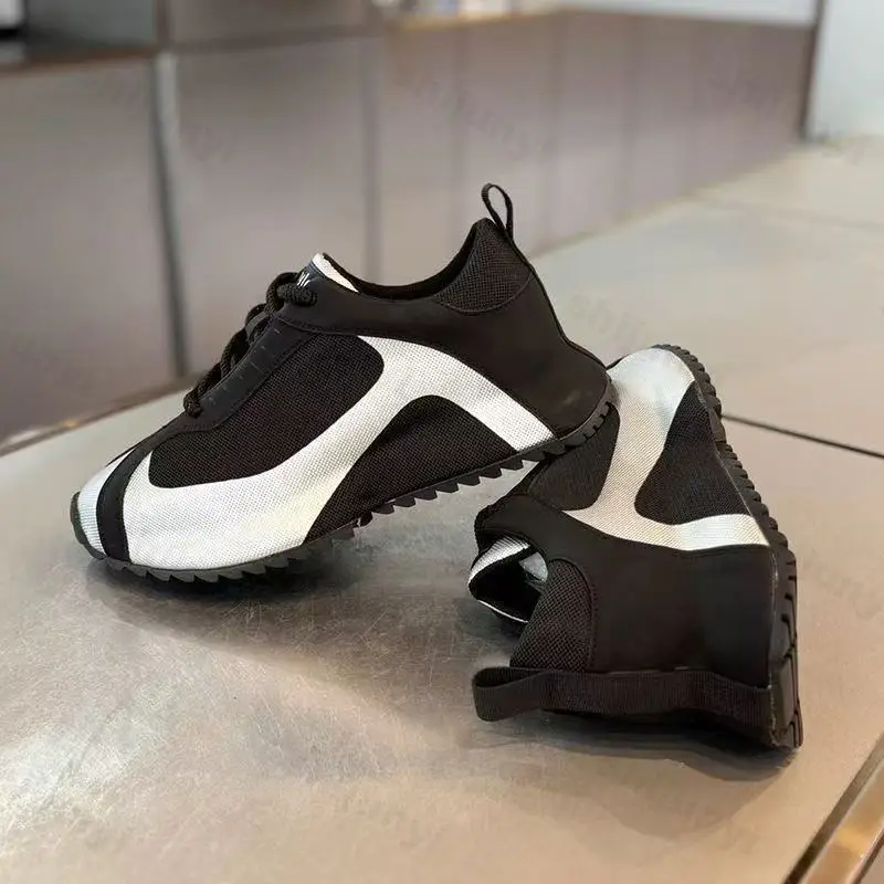 

Осенняя мужская повседневная спортивная обувь 2025, удобные нескользящие уличные модные кроссовки на платформе с внутренней высотой, Zapatos Para Hombre