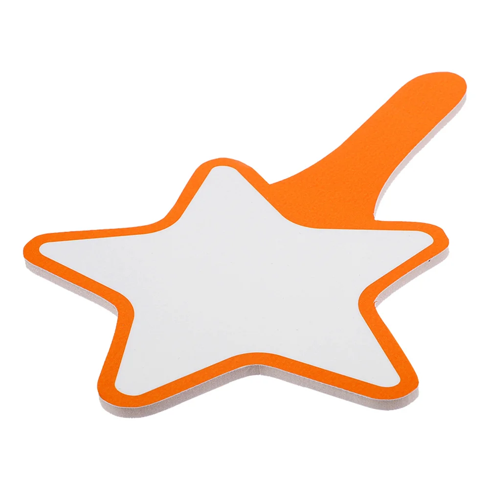 Reusable Blank Score Paddle Dry Erase Scoreboard Portable Handheld Whiteboard for Judges Classroom Auction Voting