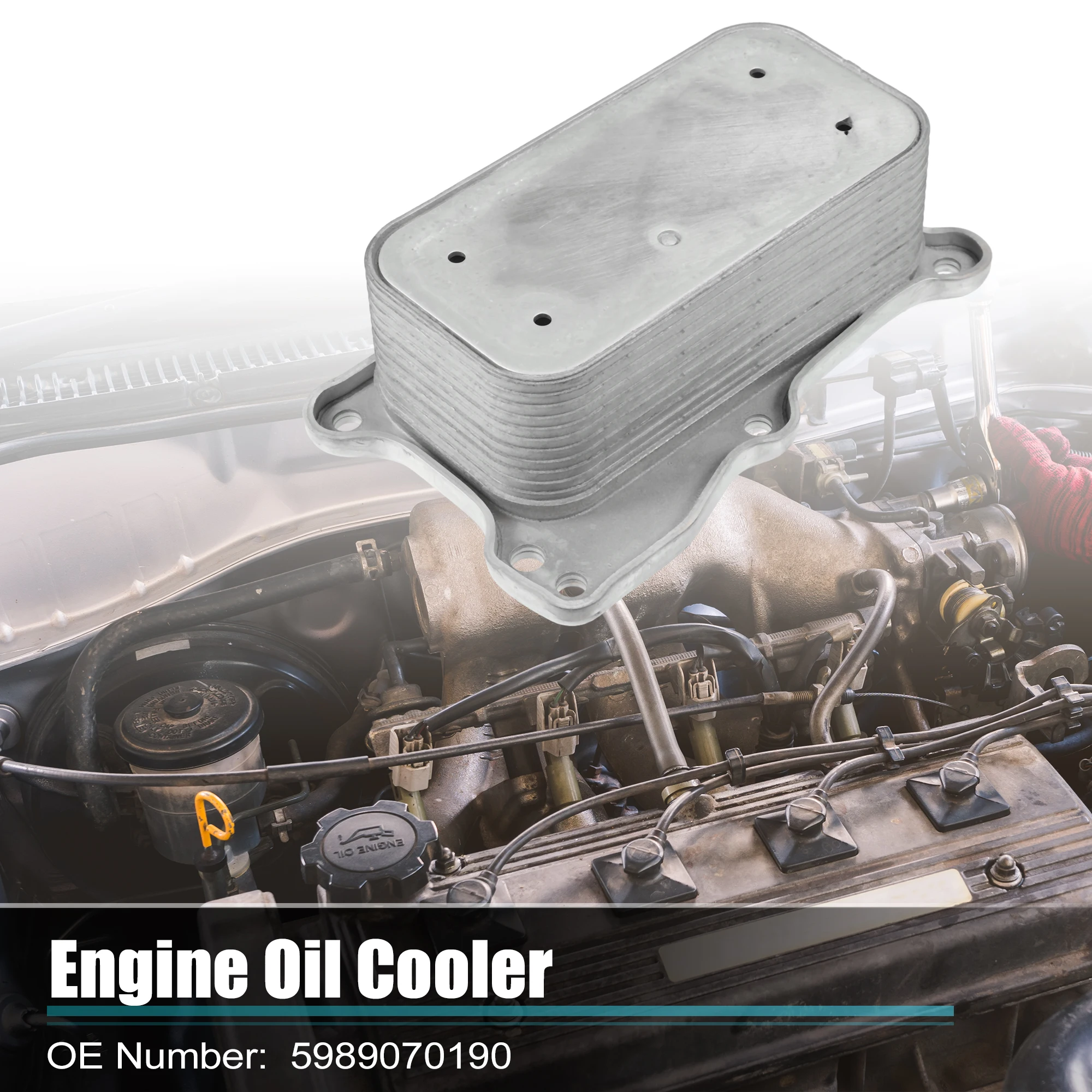 

UXCELL корпус масляного радиатора двигателя автомобиля в сборе для Mercedes-Benz C230 C280 5989070190