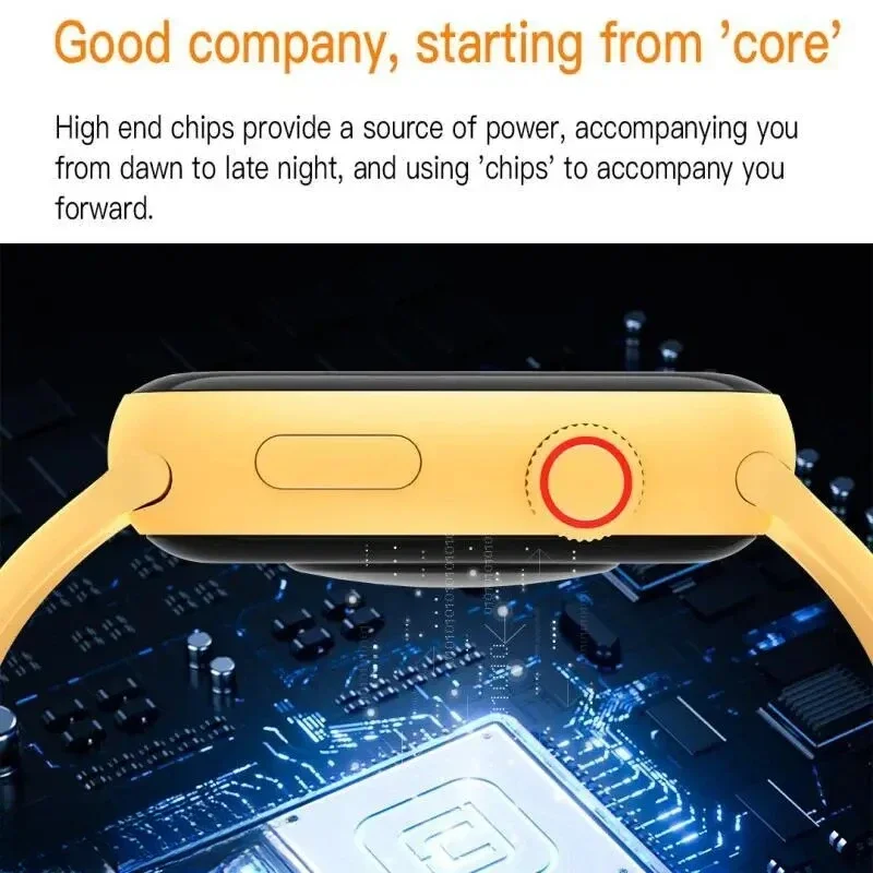 ​ ​ Orologio intelligente K69 Real Step: touch screen completo per uomo/donna con supporto Android/iOS BT ​ ​