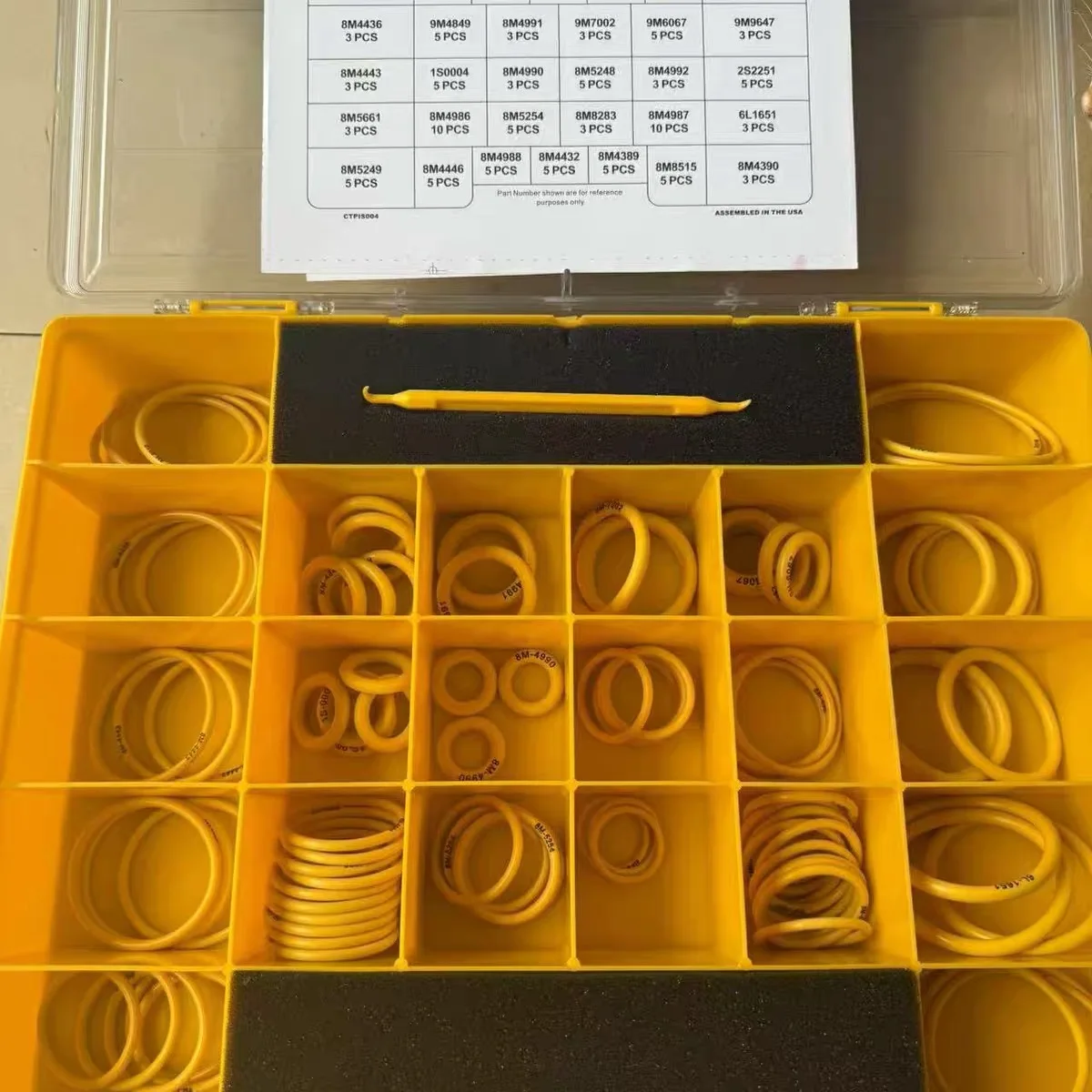 Picture 4: 4C-4782 O-ring Box 4C-8253 CAT Oil Ring Transmission Seals For 4C4782 Caterpillar E200 E305 E307 E312 E320 E329 E330 Seal Ring
