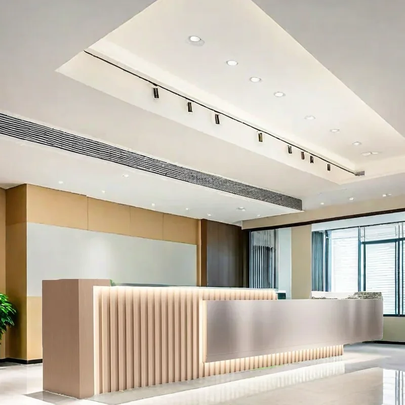 Aesthetic Center Modern Reception Counter Customer Beauty Institute Office Secretary Furniture Advanced Recepcja Reseption Bar